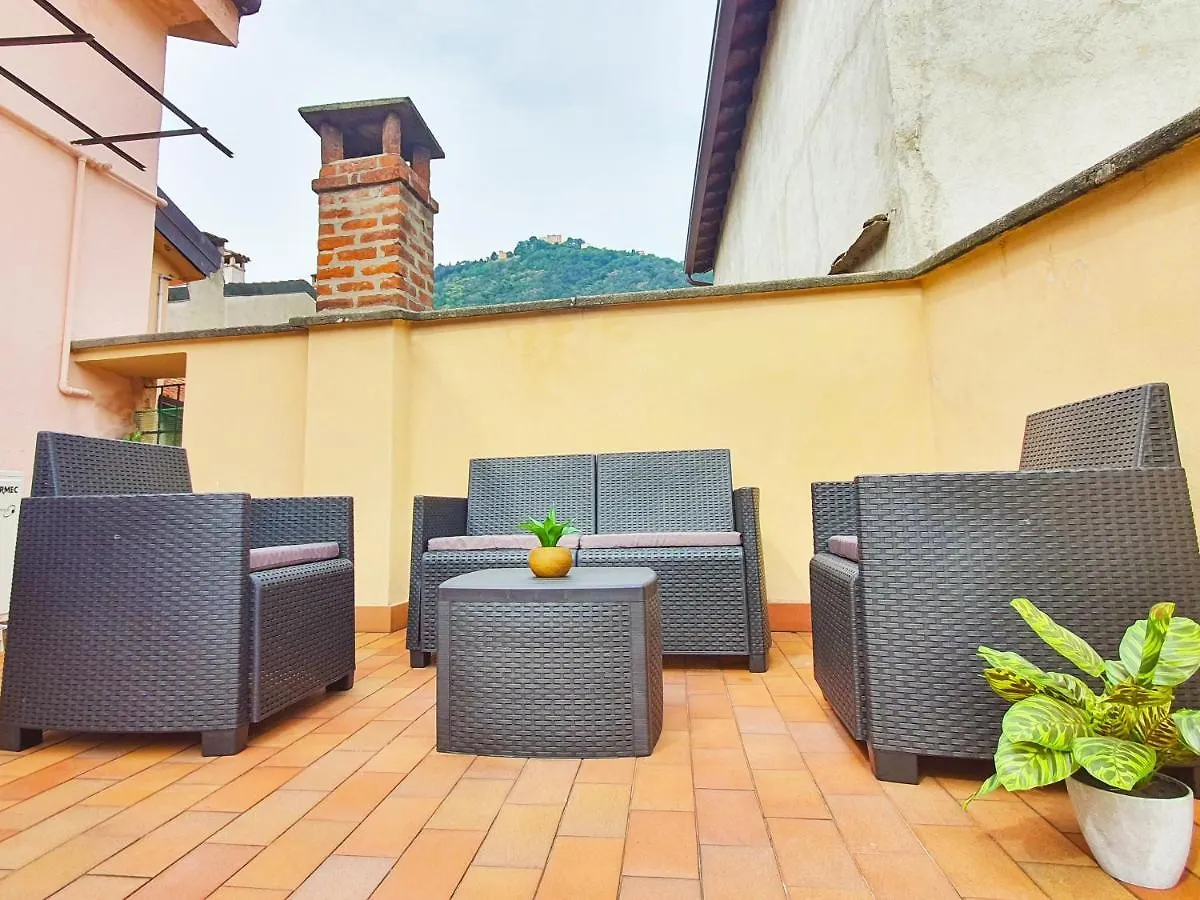 Appartamento King Como Lake Center 9 Posti Letto- Grande Terrazza - 2 Bagni Privati