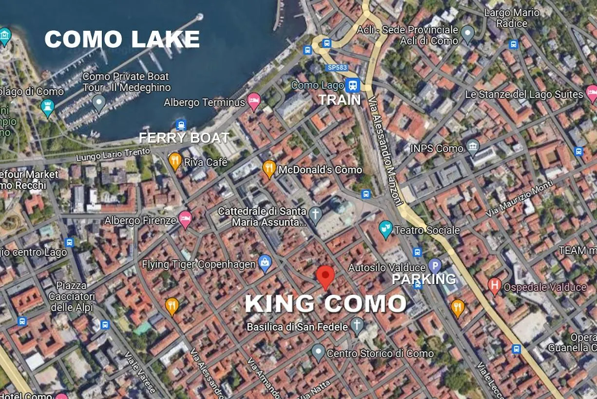 King Como Lake Center 9 Posti Letto- Grande Terrazza - 2 Bagni Privati 0*,  Italia